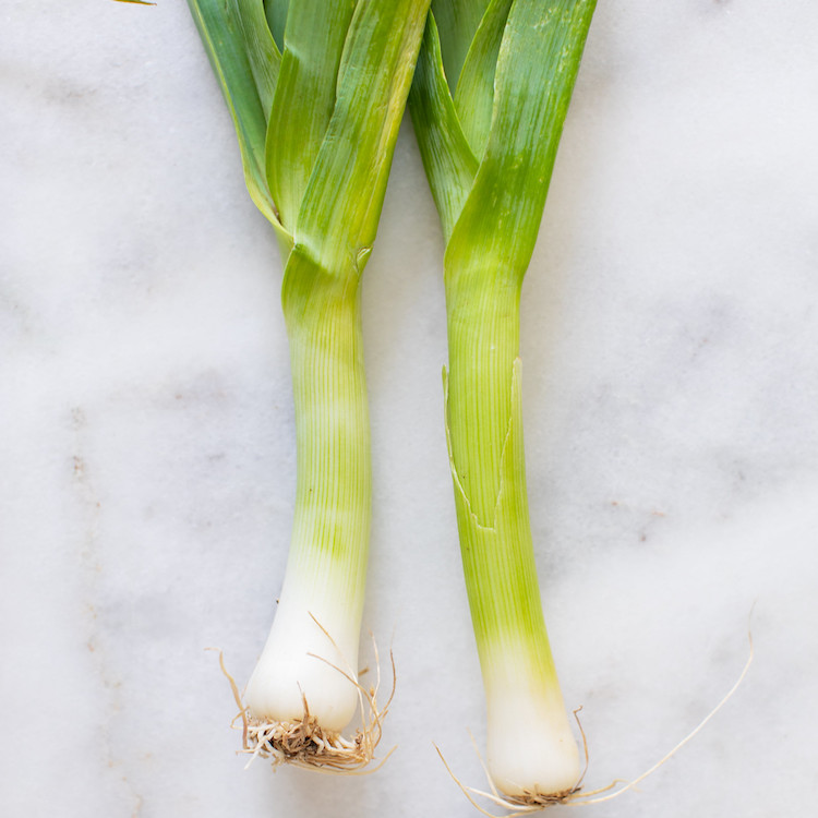 Picture of local leeks